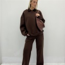 completo sportivo felpato sci